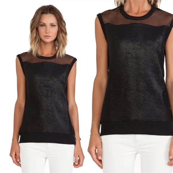 IRO Leslyne Mesh Tank